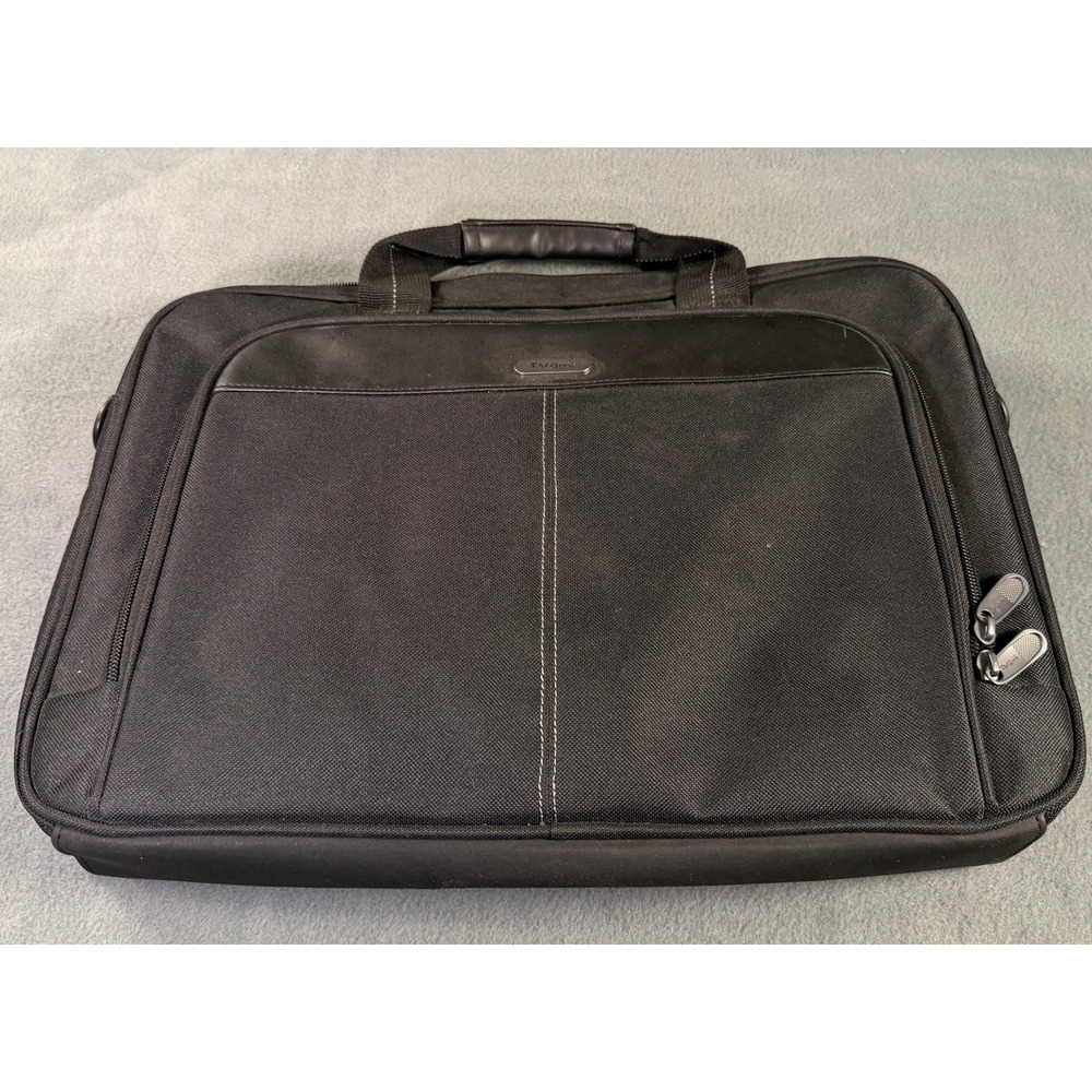 Targus Black Laptop Briefcase Slim Messenger Bag TCT027US-95